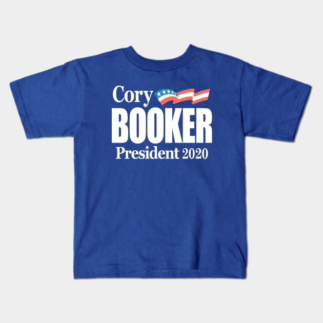 Cory Booker 2020 Kids T-Shirt by Etopix